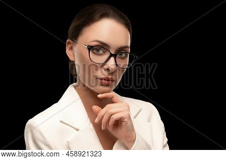 Confident Stylish Woman. Leader Or Ceo In Corparate Business. Leadership Concept