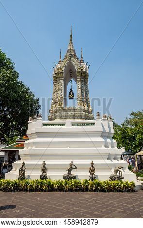Bangkok, Thailand - February 22, 2020: Wat Pho (known Also As The Temple Of The Reclining Buddha) Is