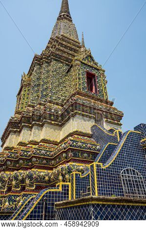 Wat Pho (known Also As The Temple Of The Reclining Buddha) Is A Buddhist Temple Complex In Bangkok, 