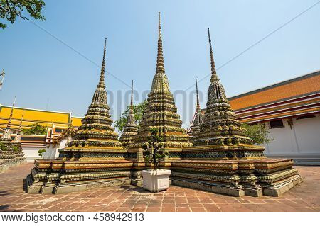 Wat Pho (known Also As The Temple Of The Reclining Buddha) Is A Buddhist Temple Complex In Bangkok, 