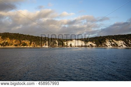 View Of The West Coast Of The Fraser Island, Known By The Aboriginal Name Of K'gari, A 122 Km Long S