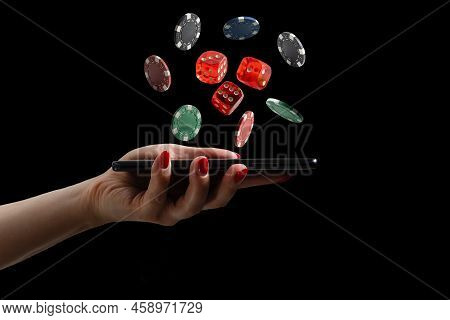 Poker Table, Bets Online At Bookmakers Website And Mobile Application.