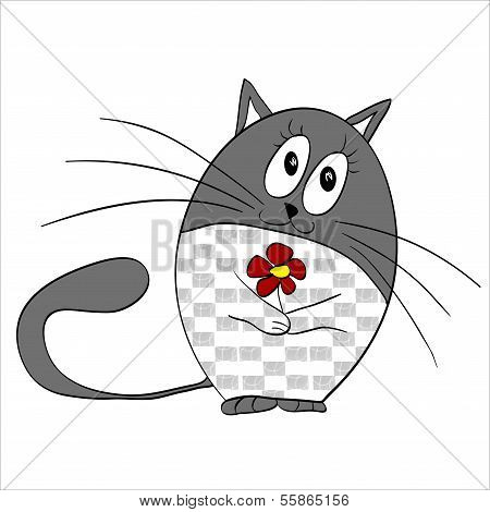 Hand draw cat