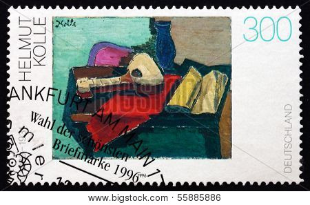 Postage Stamp Germany 1996 Still Life, By Helmut Kolle