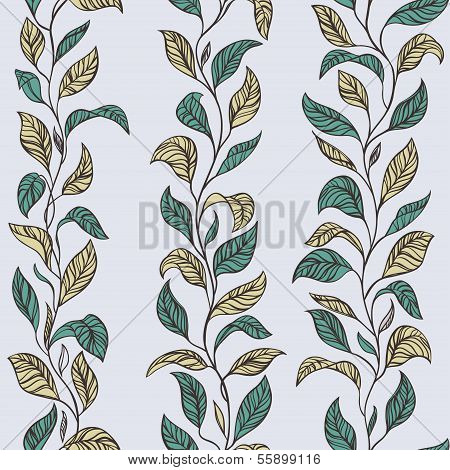 Vector Leaves Wallpaper