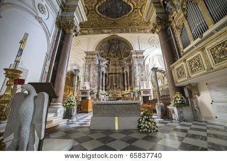 The Duomo, cathedral of Amalfi, campania, Italy