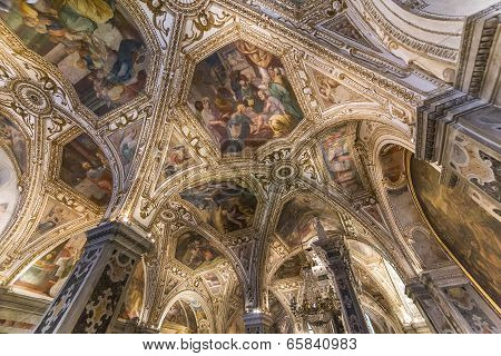 The Duomo, cathedral of Amalfi, campania, Italy