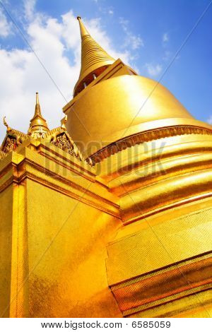 เจดีย์ในวัดพระแก้ว