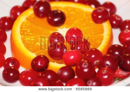 Tranebær og Orange