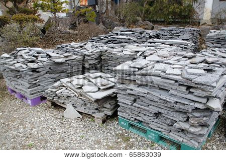 Stack Of Precast Concrete