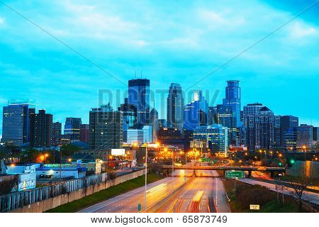 Downtown Minneapolis, Minnesota