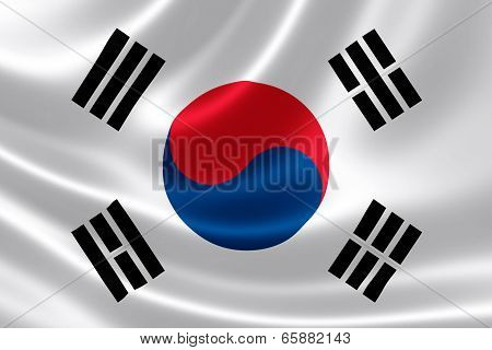 Flag Of South Korea Or Taegukgi