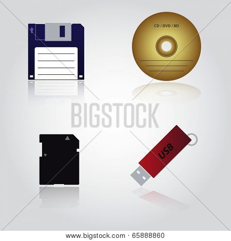 data storage media types