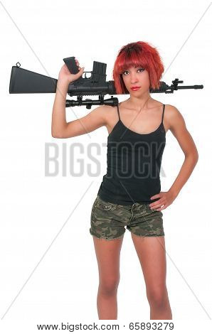Woman Soldier