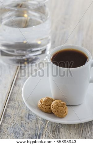 Espresso With Amarettini