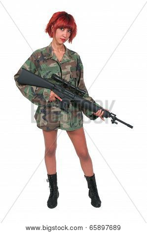 Woman Soldier