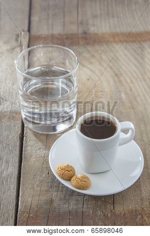 Espresso With Amarettini
