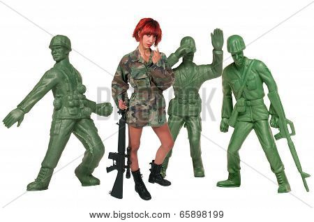 Woman Soldier