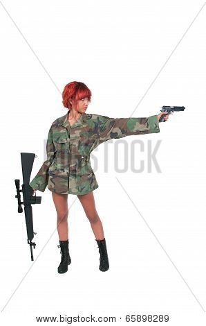 Woman Soldier
