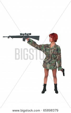 Woman Soldier