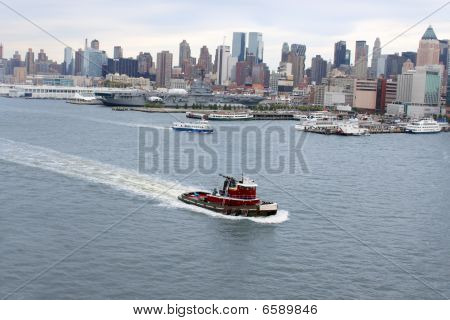 Skyline von New York-Gebäude