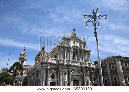 Cathedral Of Santa Agata In Catania