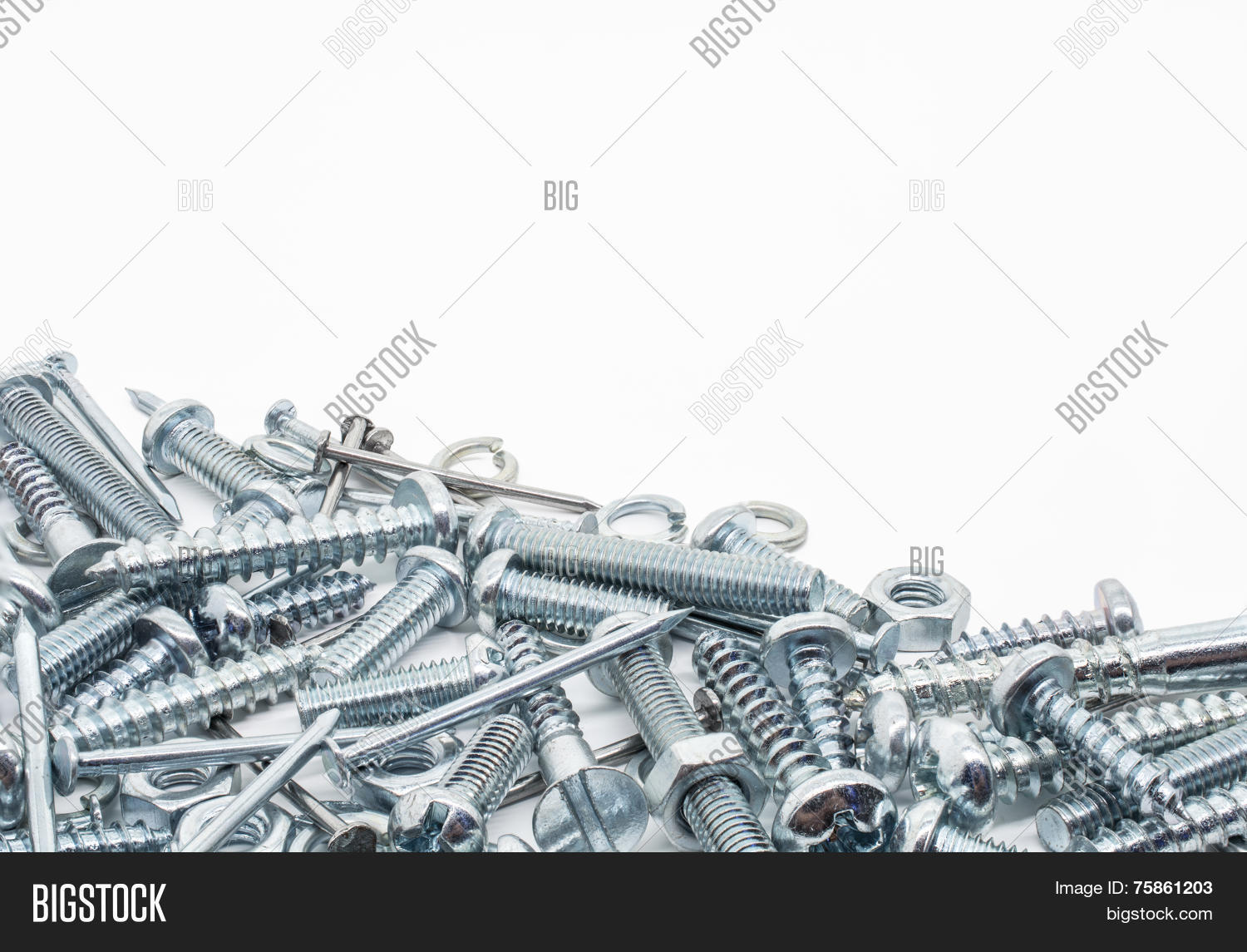 Collection Iron Screws Image & Photo (Free Trial) Bigstock