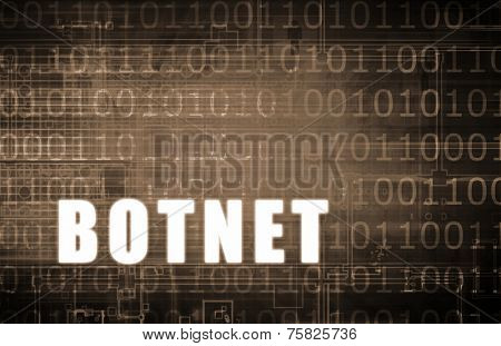 Botnet on a Digital Binary Warning Abstract