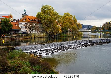 River In The Town Of Hamelin