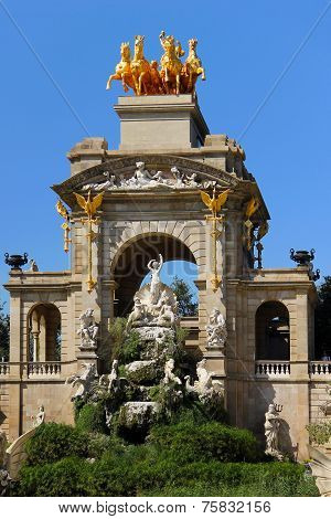 Cascada fountain in Barcelona