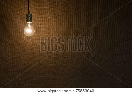 Hanging Lightbulb Background