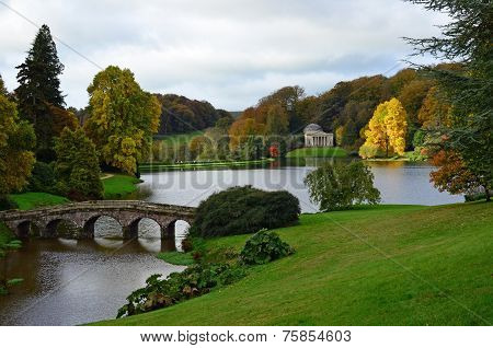 The English countryside during Autumn.