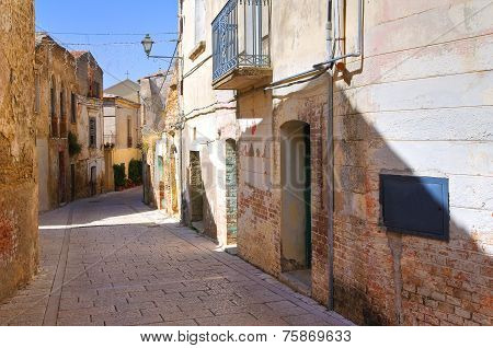 Alleyway. Genzano di Lucania. Italy.