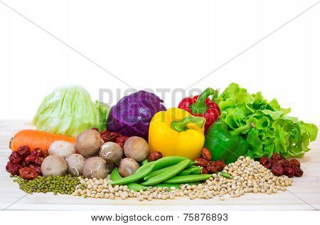 Vegestable Food Material
