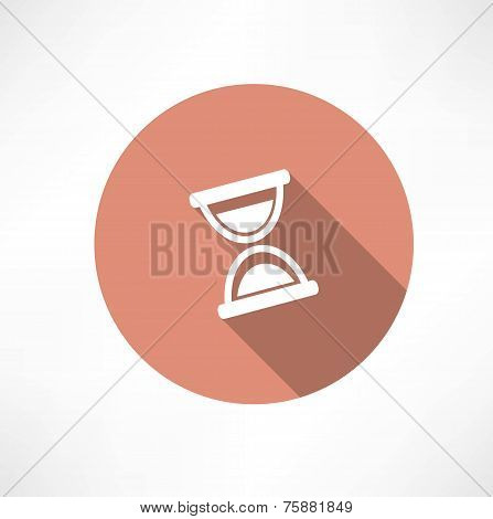 Hourglass vector icon