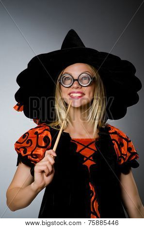 Witch doing her dirty tricks 
