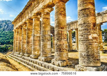 Greek Temple Of Segesta