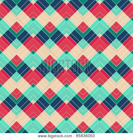 Retro Zigzag Seamless Pattern