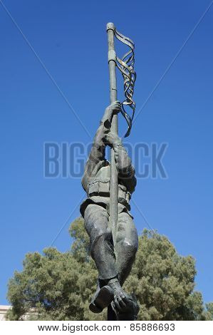 Historical site Umm Rashrash in Eilat, Israel