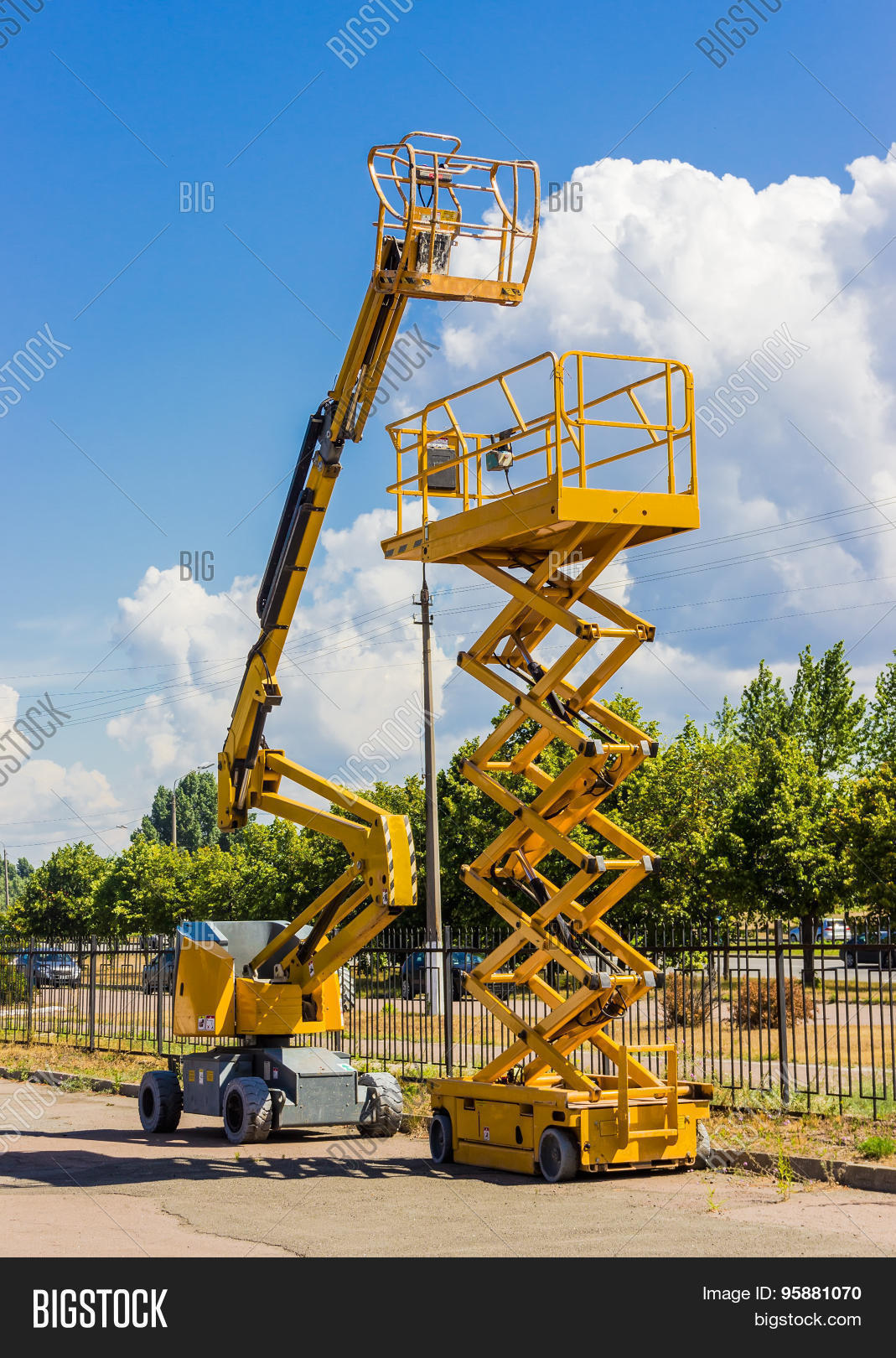 Scissor Lift Image & Photo (Free Trial) Bigstock
