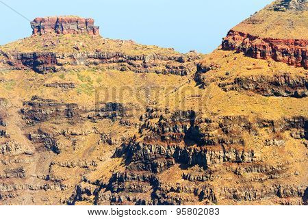 Cliffs At Imerovigli, Santorini