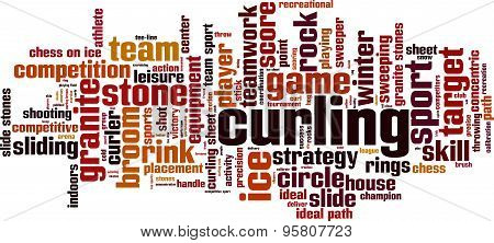 Curling Word Cloud