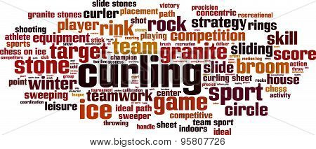 Curling Word Cloud
