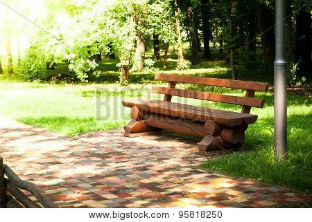 Bench In The Park