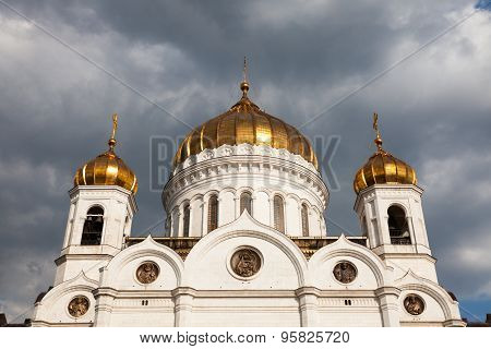 Cathedral Of Christ The Saviour In Moscow