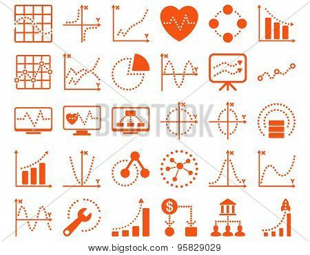 Dotted Charts Icons