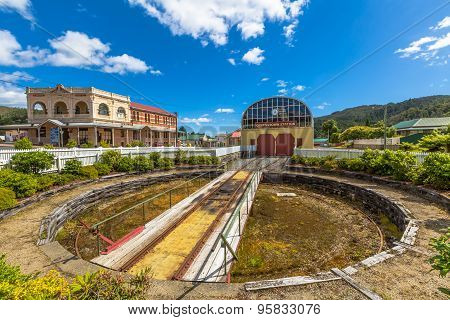 Queenstown Station Tasmania