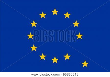 European Union Flag Without A Country