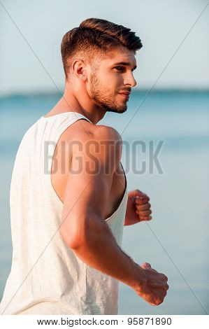 Keeping His Body In Great Shape.