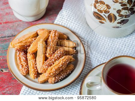 Afternoon Tea And Biscuits
